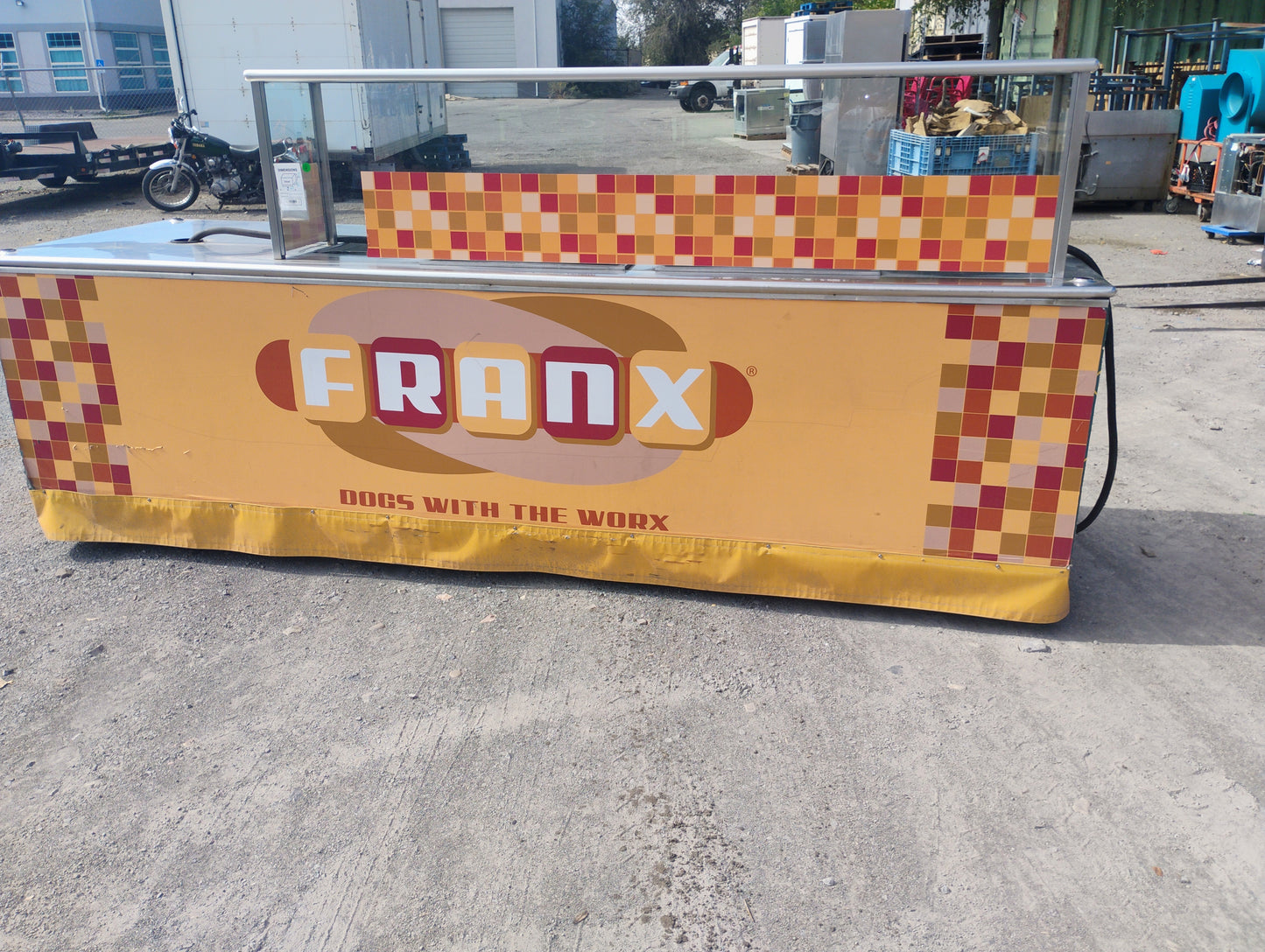 125" HOT FOOD CART...