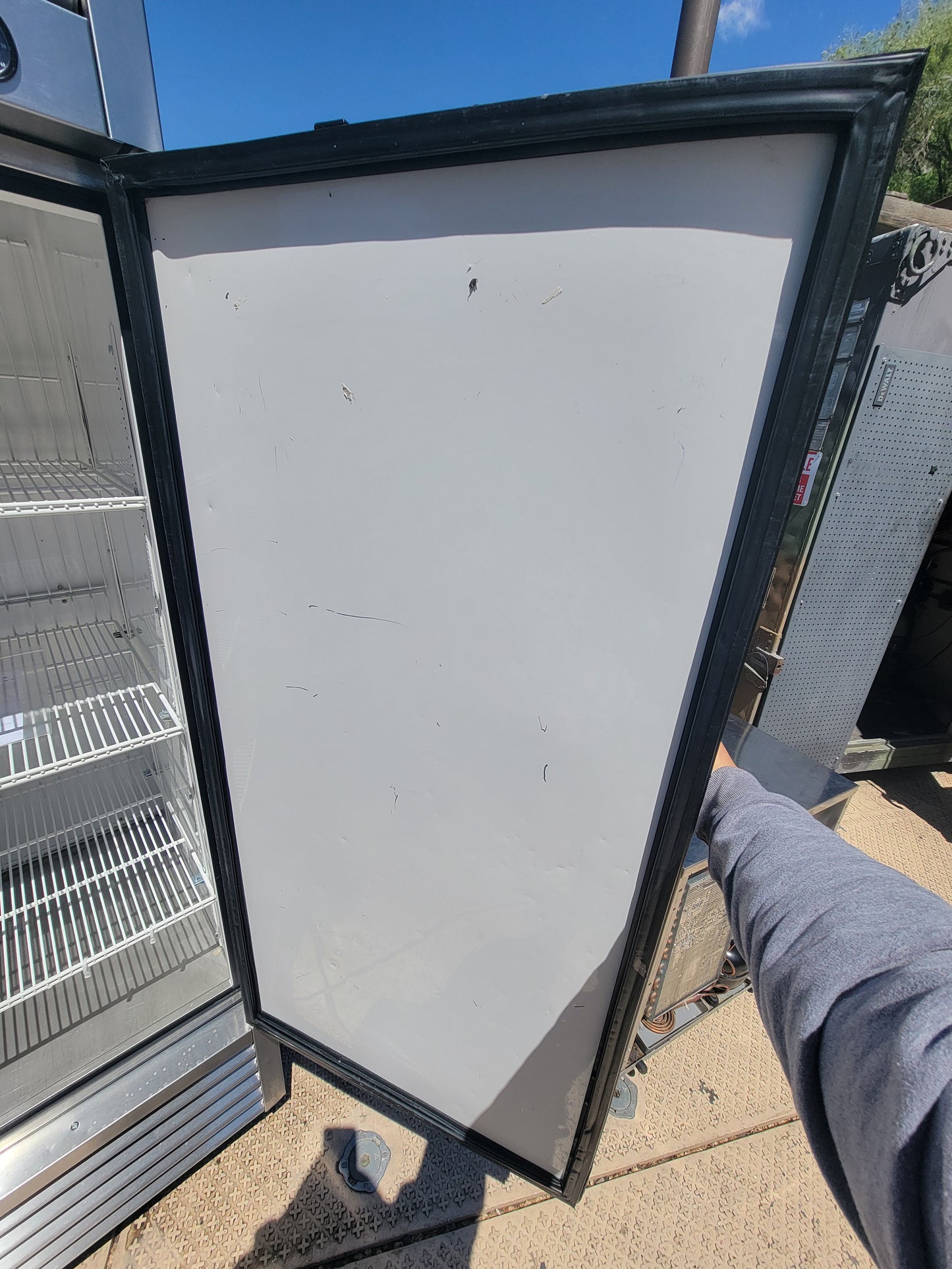 True T-23F Commercial Freezer – Stainless – Tested – 1 Door Reach-In