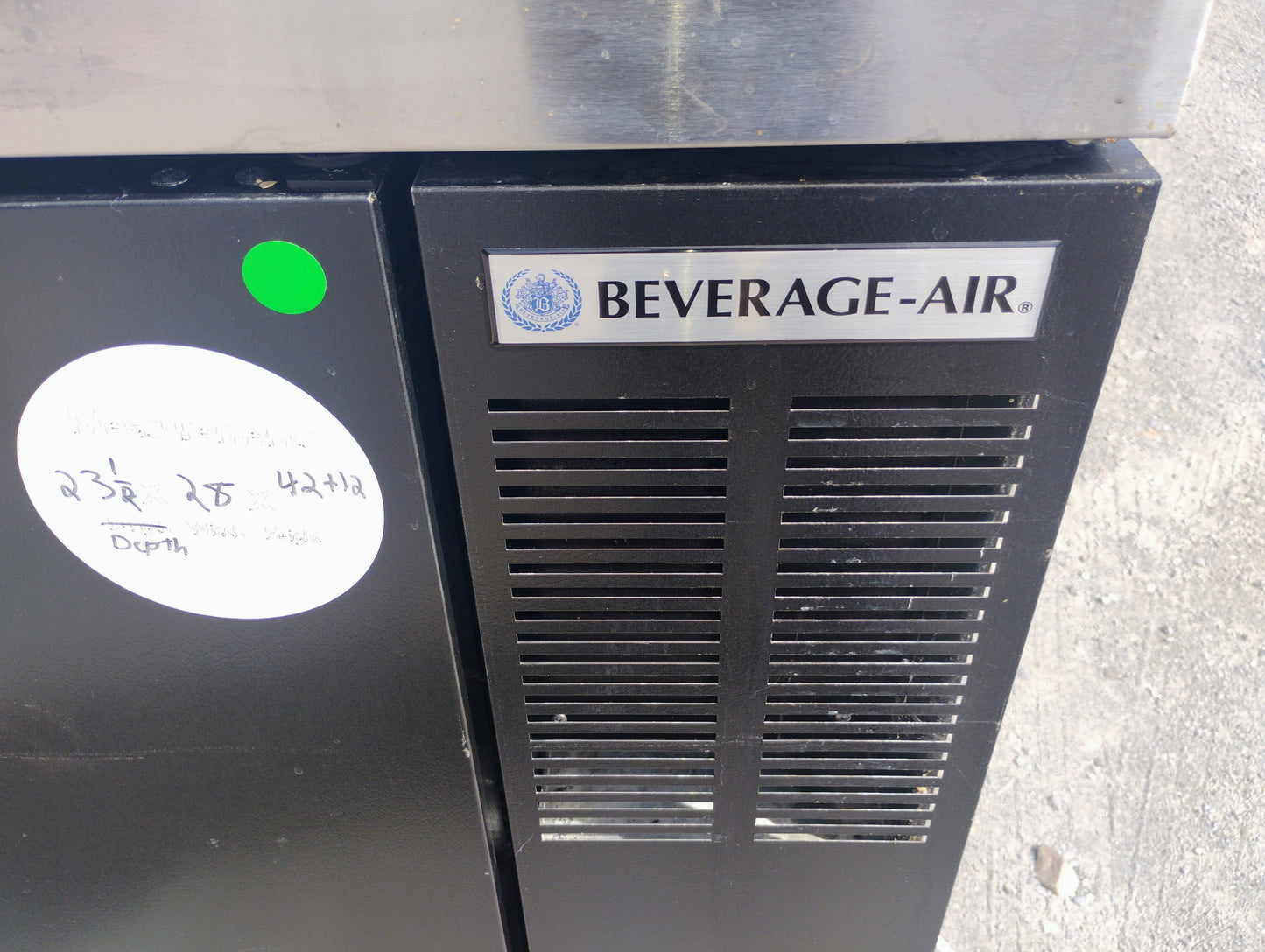 Beverage Air...2 Doors DD48"