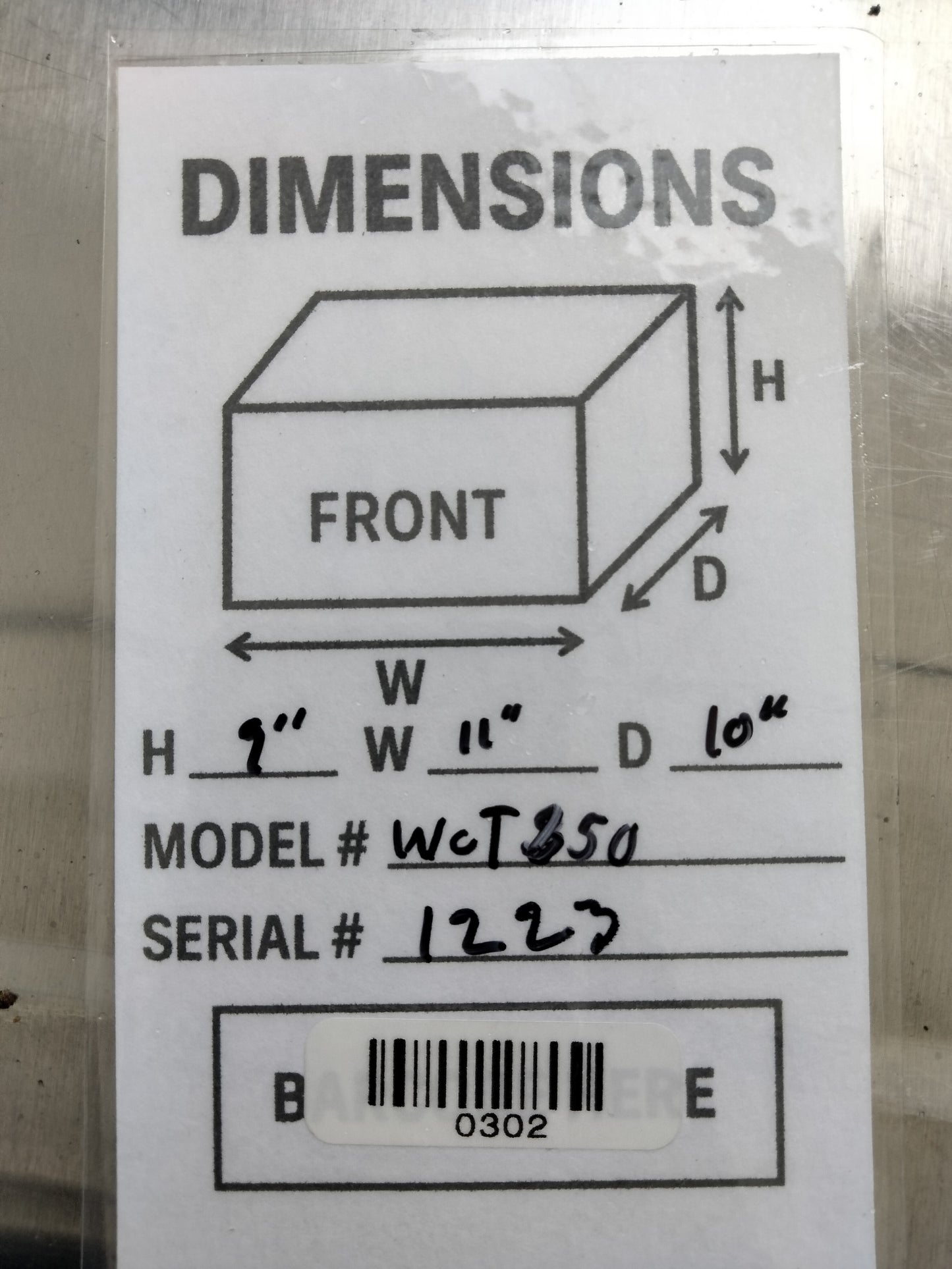 Waring Commercial Heavy Duty Toaster
