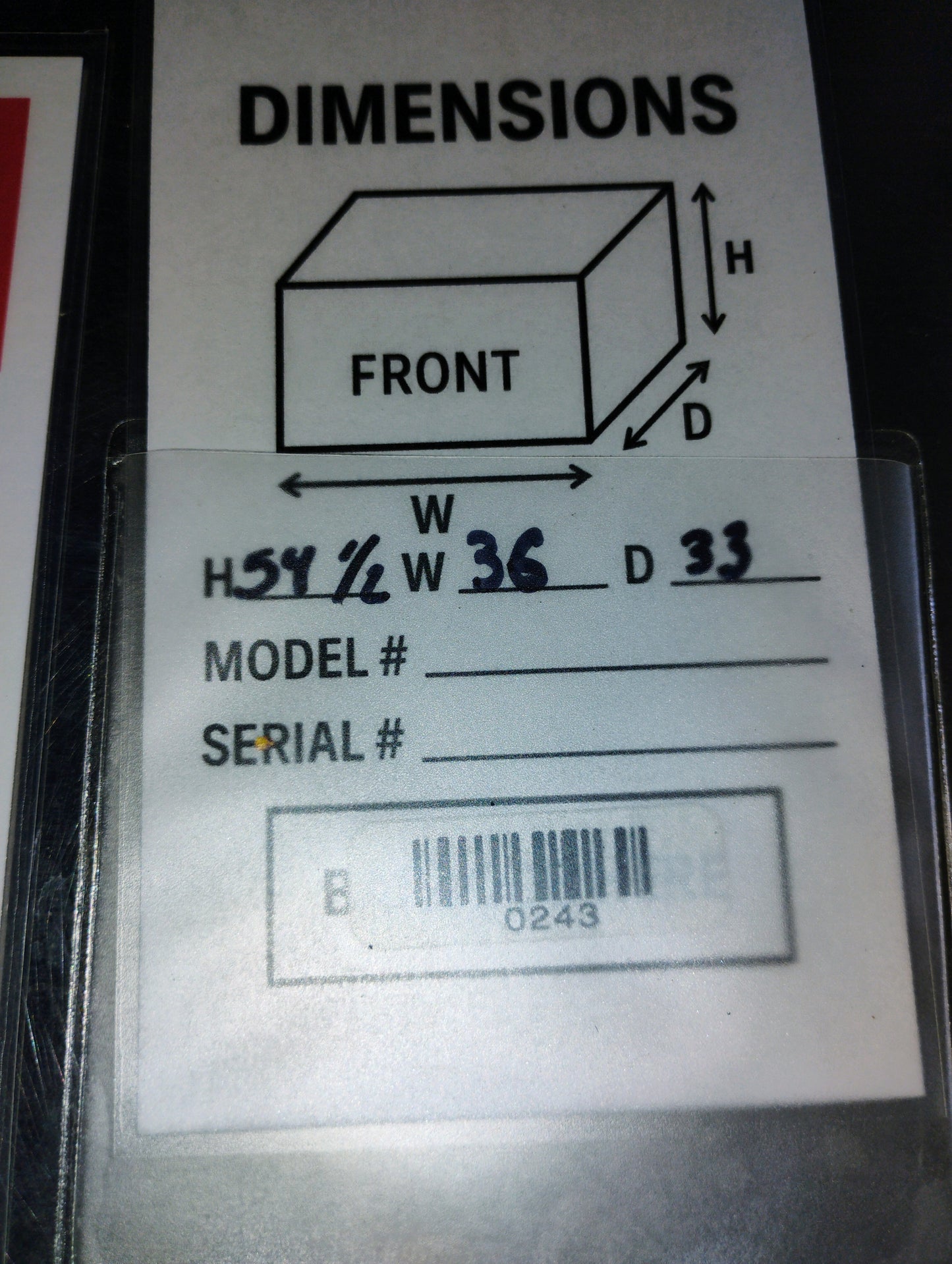 Randell M# 9560 1 - Randell M# 99118SCA.