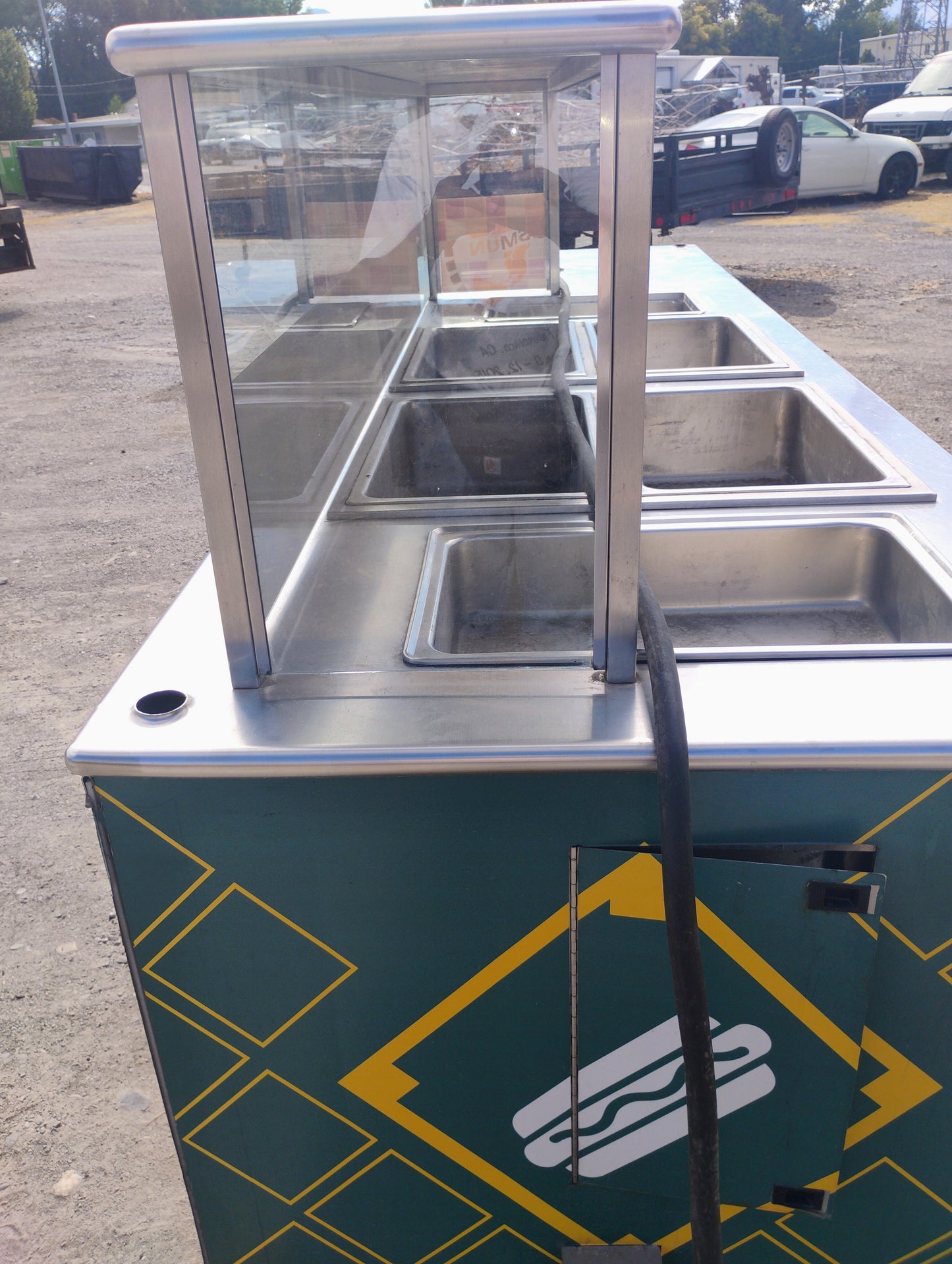 125" HOT FOOD CART...
