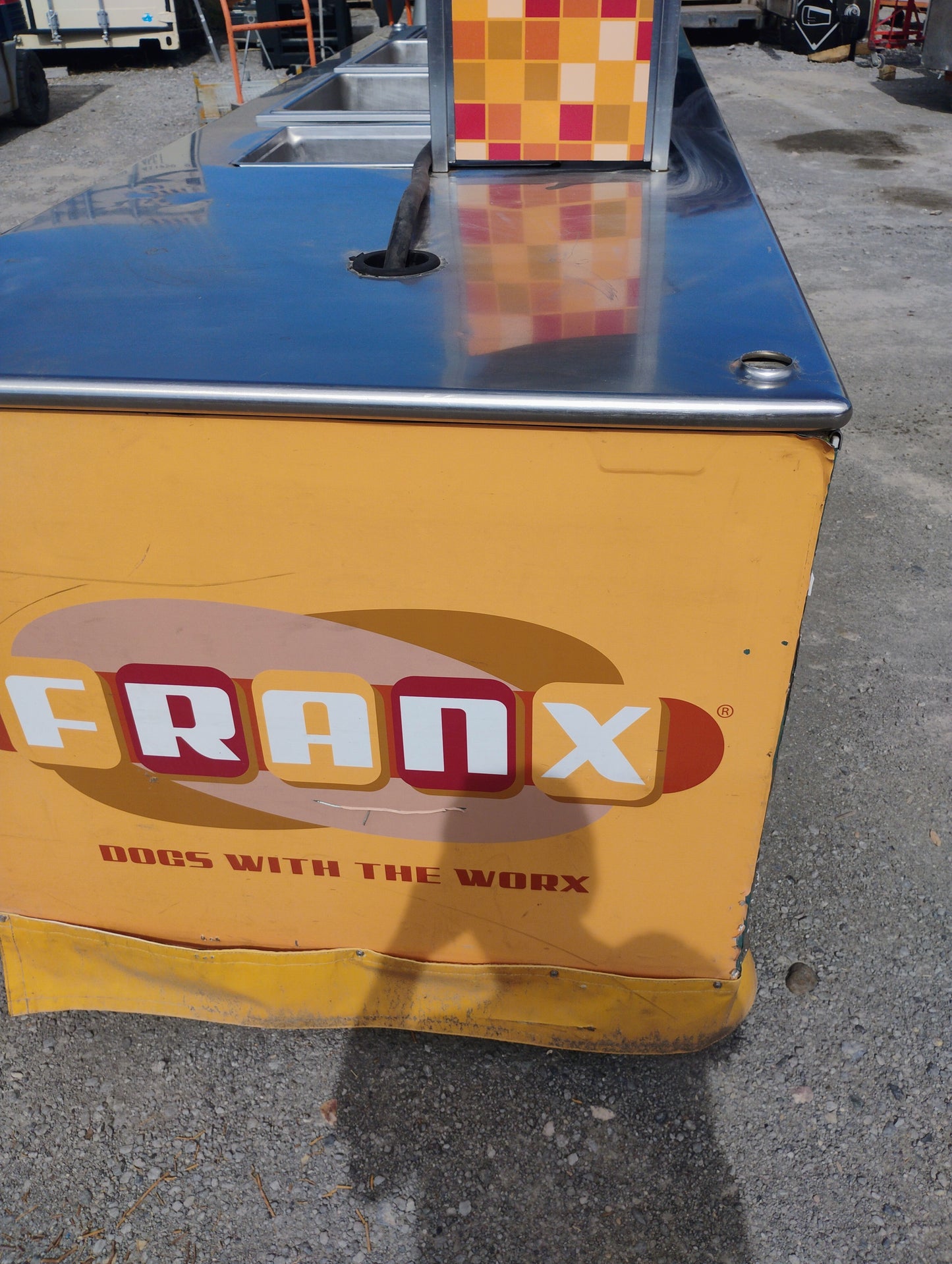 125" HOT FOOD CART...