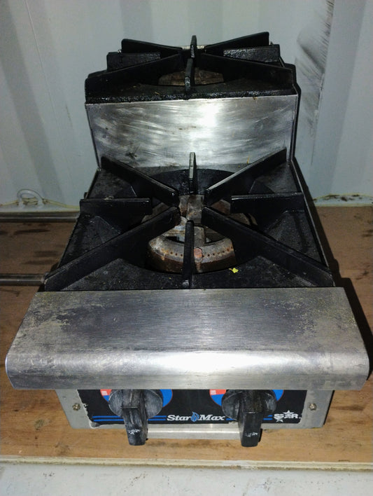 STAR MAX TWO BURNERS...NATURAL GAS..