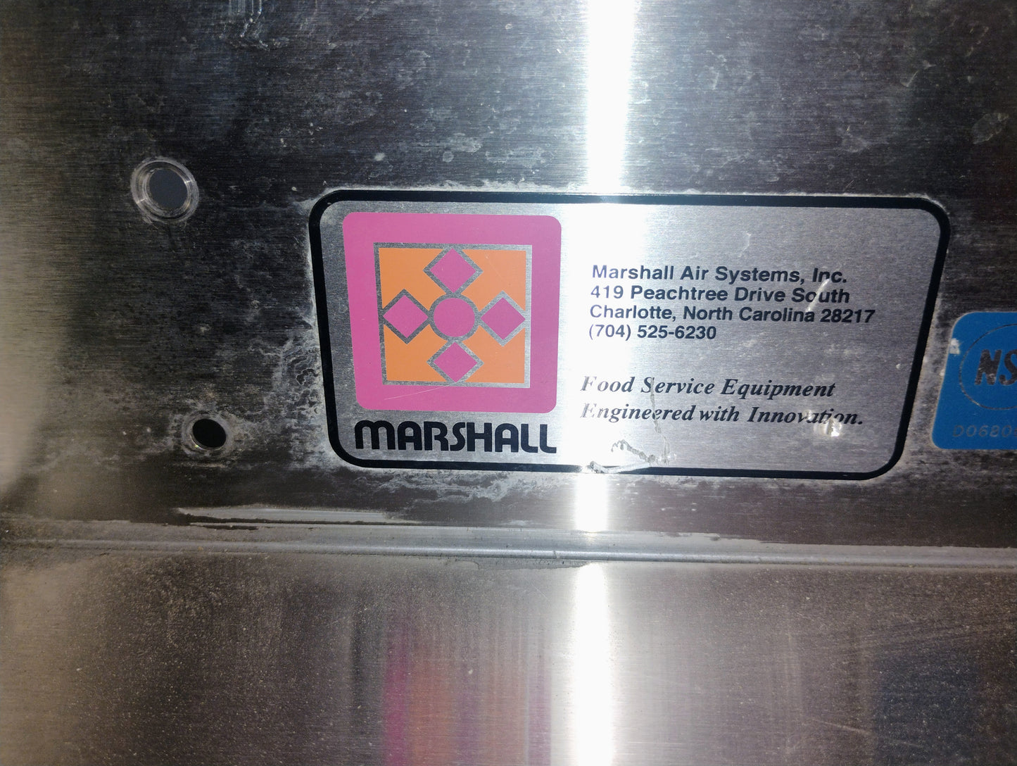 Marshall Air systems 175401 36" Heated Warming Holding..