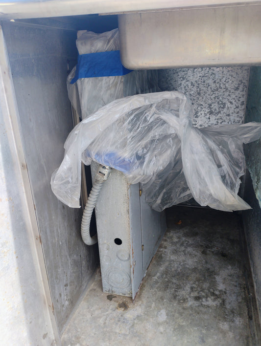 125" HOT FOOD CART...