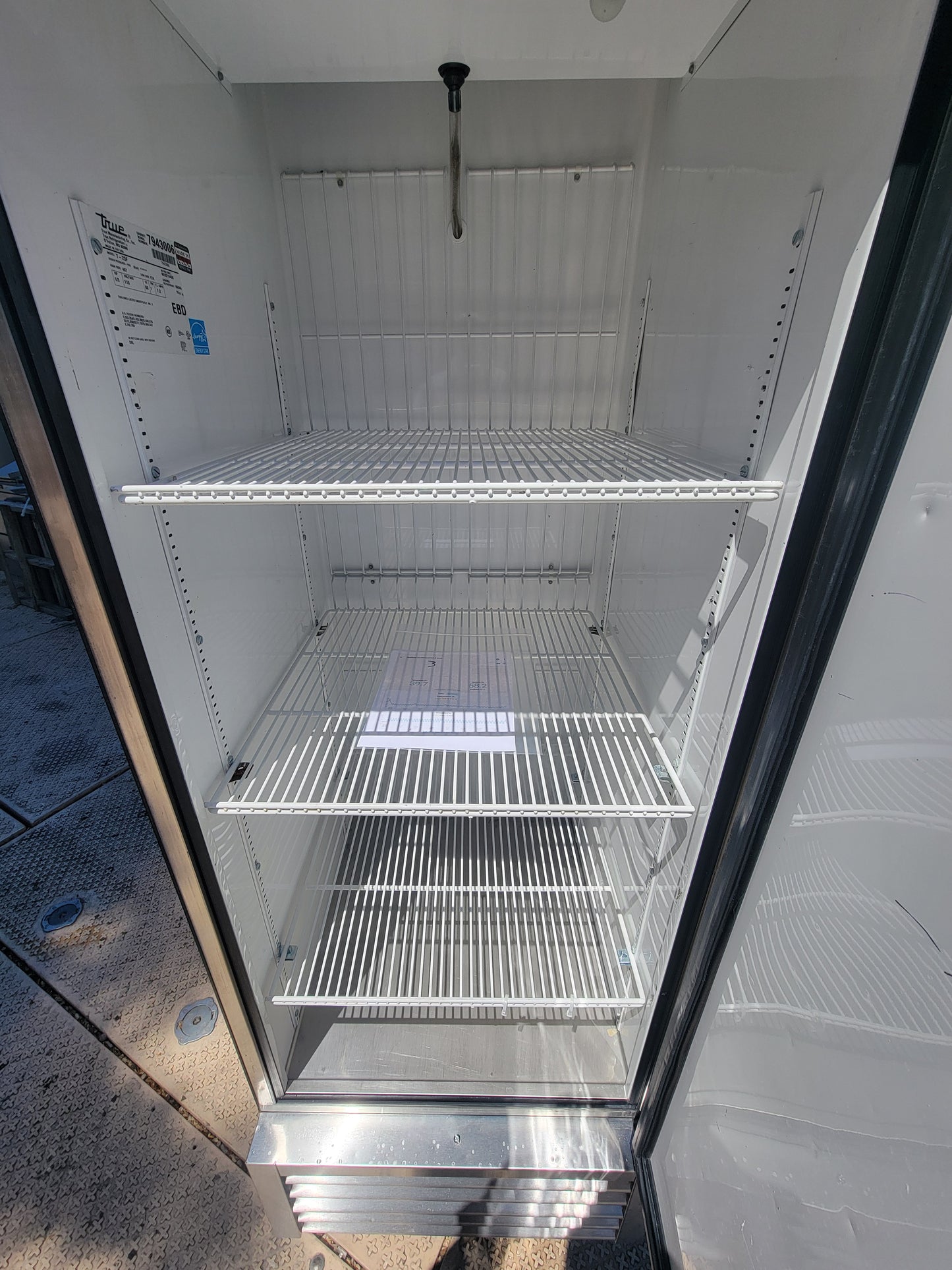 True T-23F Commercial Freezer – Stainless – Tested – 1 Door Reach-In