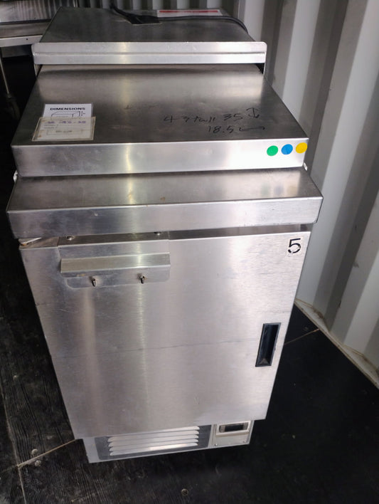 Grill side freezer