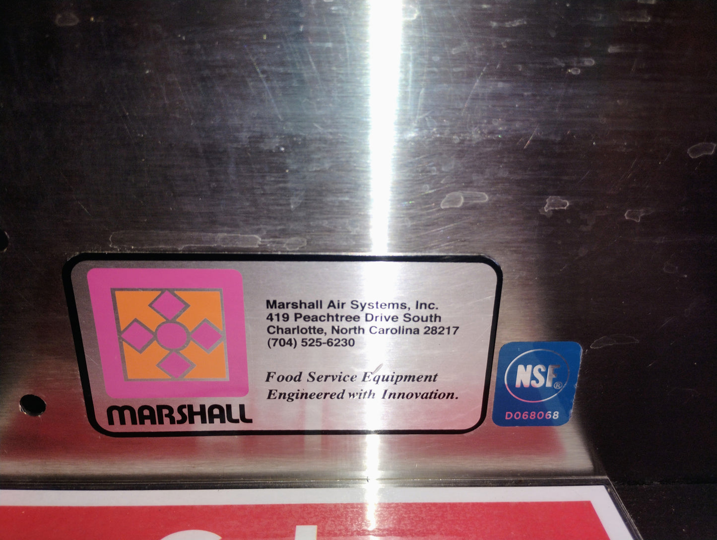 MARSHALL 175401 36"THERMOGLO HEATED WARMING HOLDIN STAINLESS STEEL.