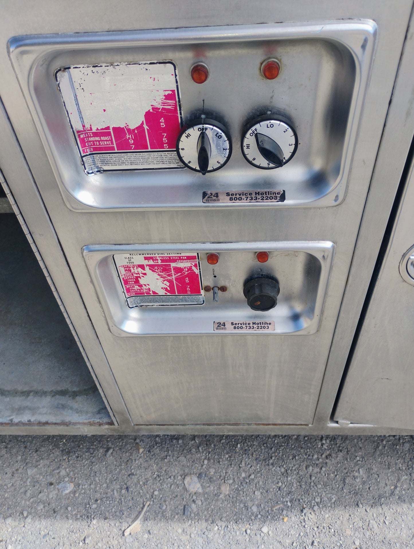 125" HOT FOOD CART...